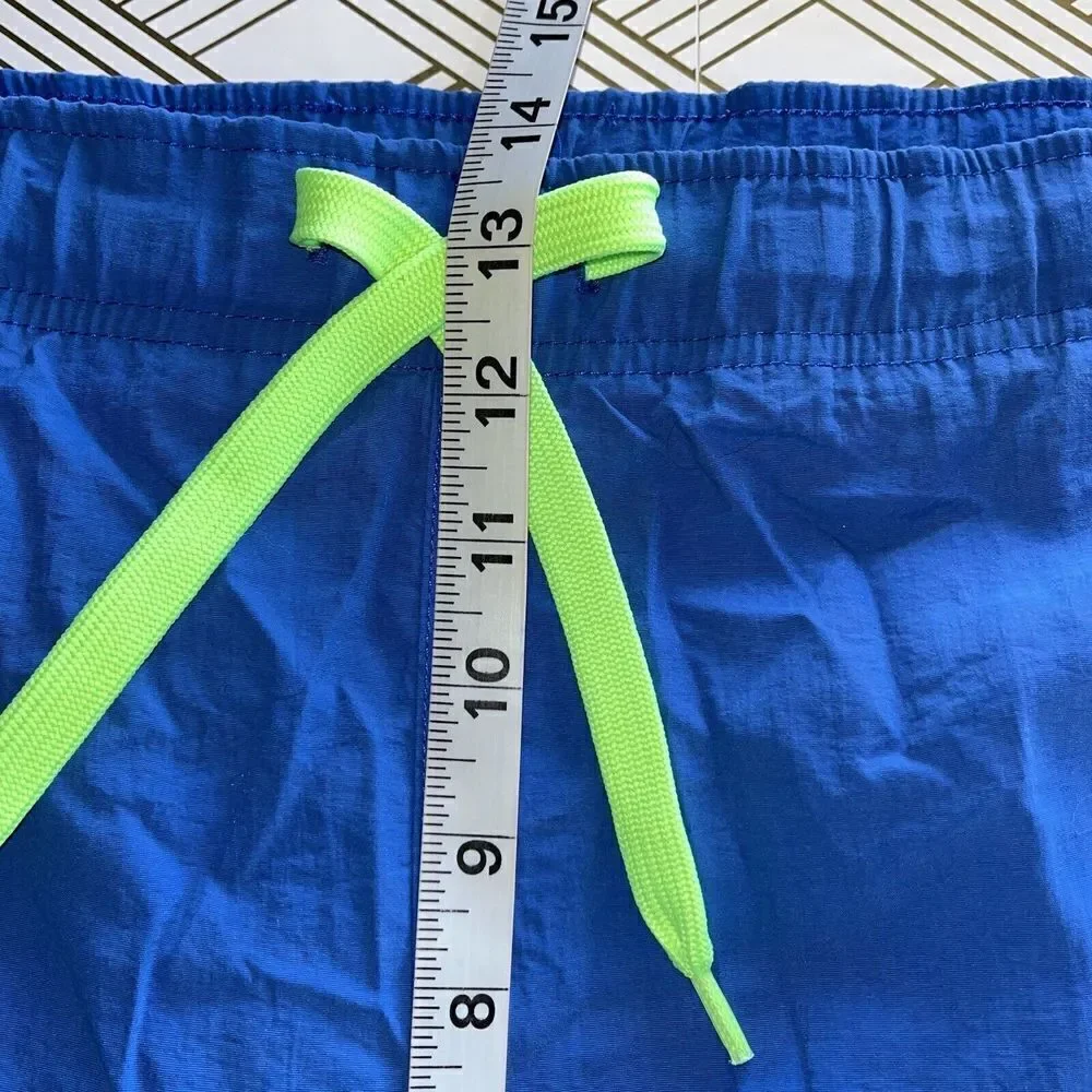 Polo By Ralph Lauren Swim‎ Trunks Shorts Mens Sz L Royal Blue Cargo Pocket Lined